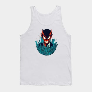 Anime Wonderland: Whimsical Art Prints Featuring Manga-Inspired Designs for Otaku Bliss! Tank Top